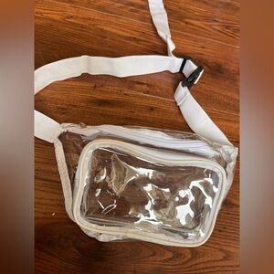 Clear Fanny Pack Stadium Security Approved Bag
